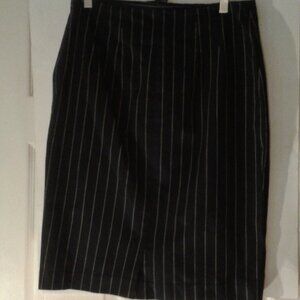 Ralph Lauren A-Line Pin-striped Skirt